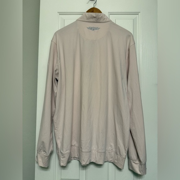 Straight Down Men’s Crusher Quarter Zip Pullover – XL – Light Pink - Picture 2 of 6